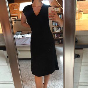 Black Knee Length Dress